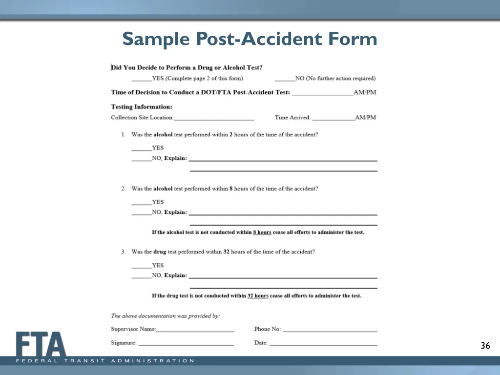 sample post accident form 1