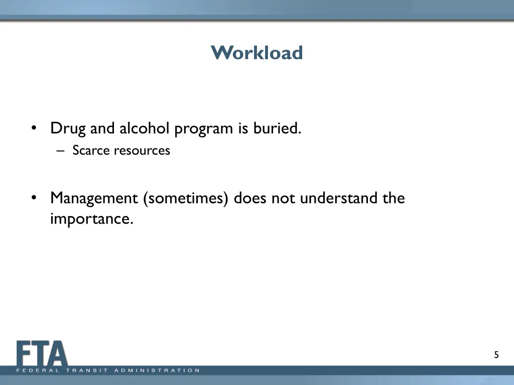 workload