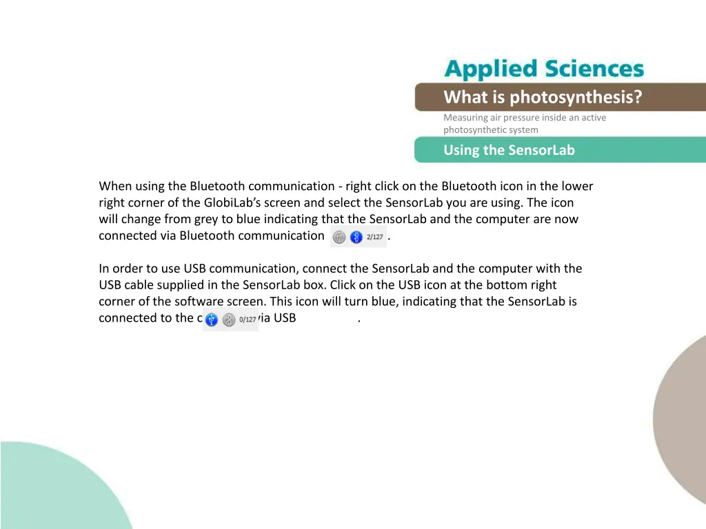 what is photosynthesis measuring air pressure 11