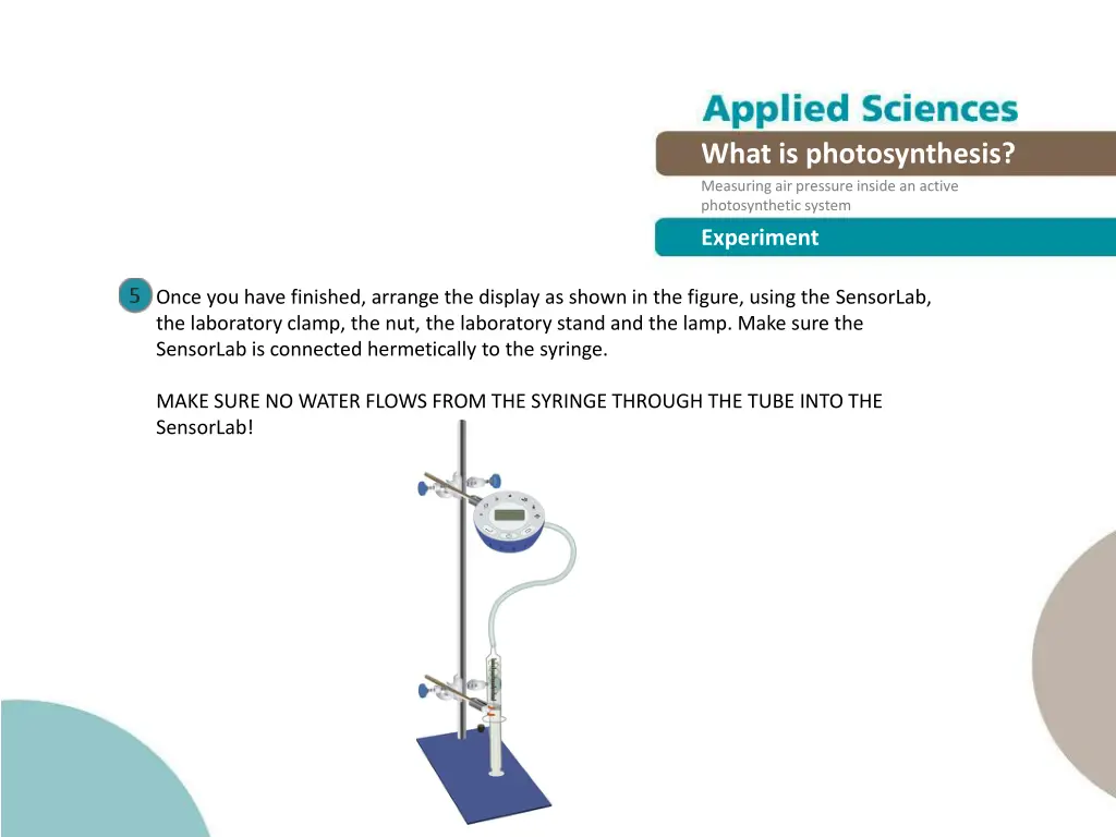 what is photosynthesis measuring air pressure 14