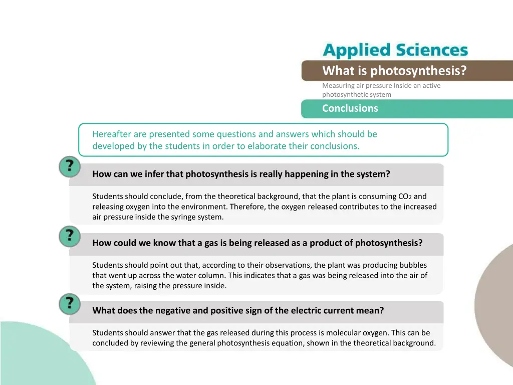 what is photosynthesis measuring air pressure 20