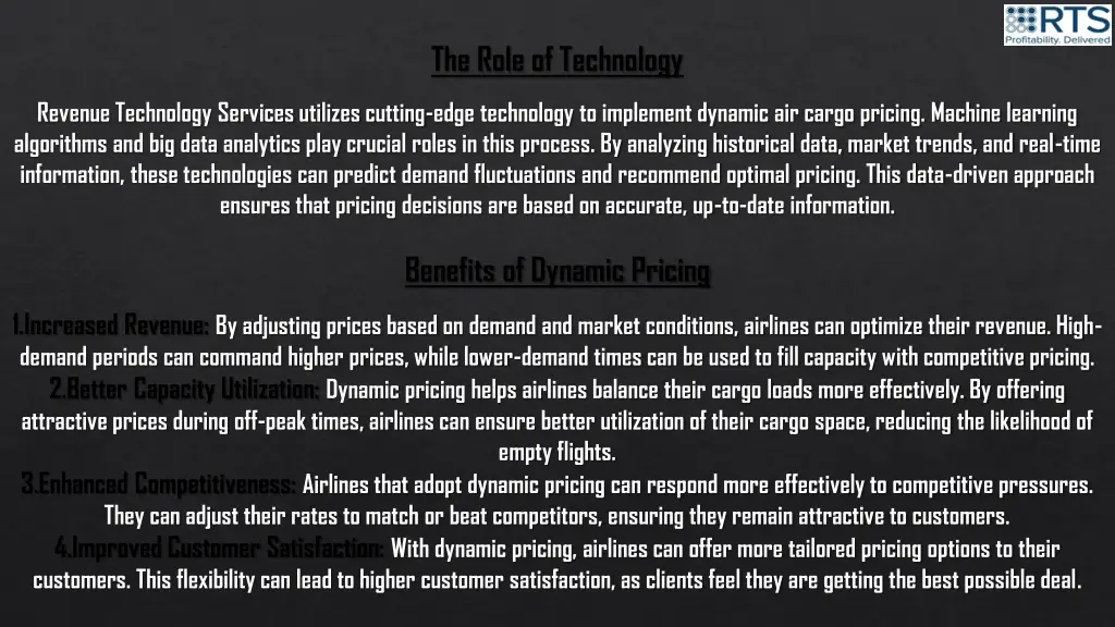 the role of technology