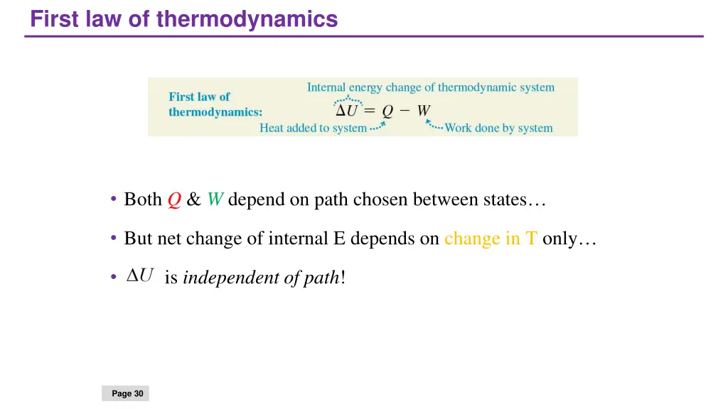 first law of thermodynamics 8