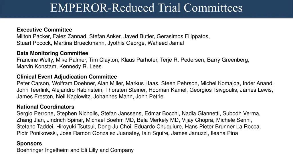 emperor reduced trial committees