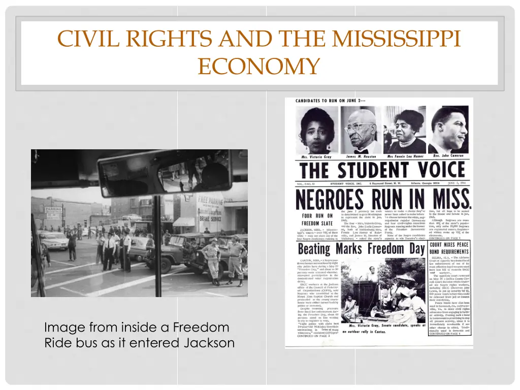 civil rights and the mississippi economy