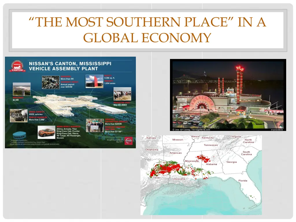 the most southern place in a global economy