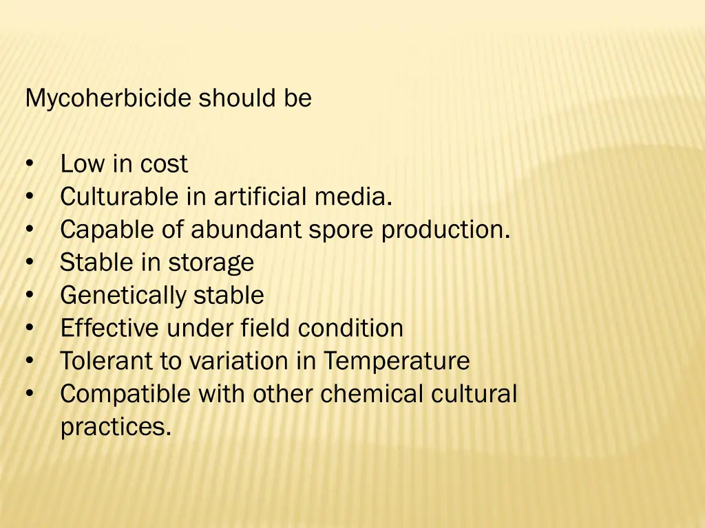 mycoherbicide should be