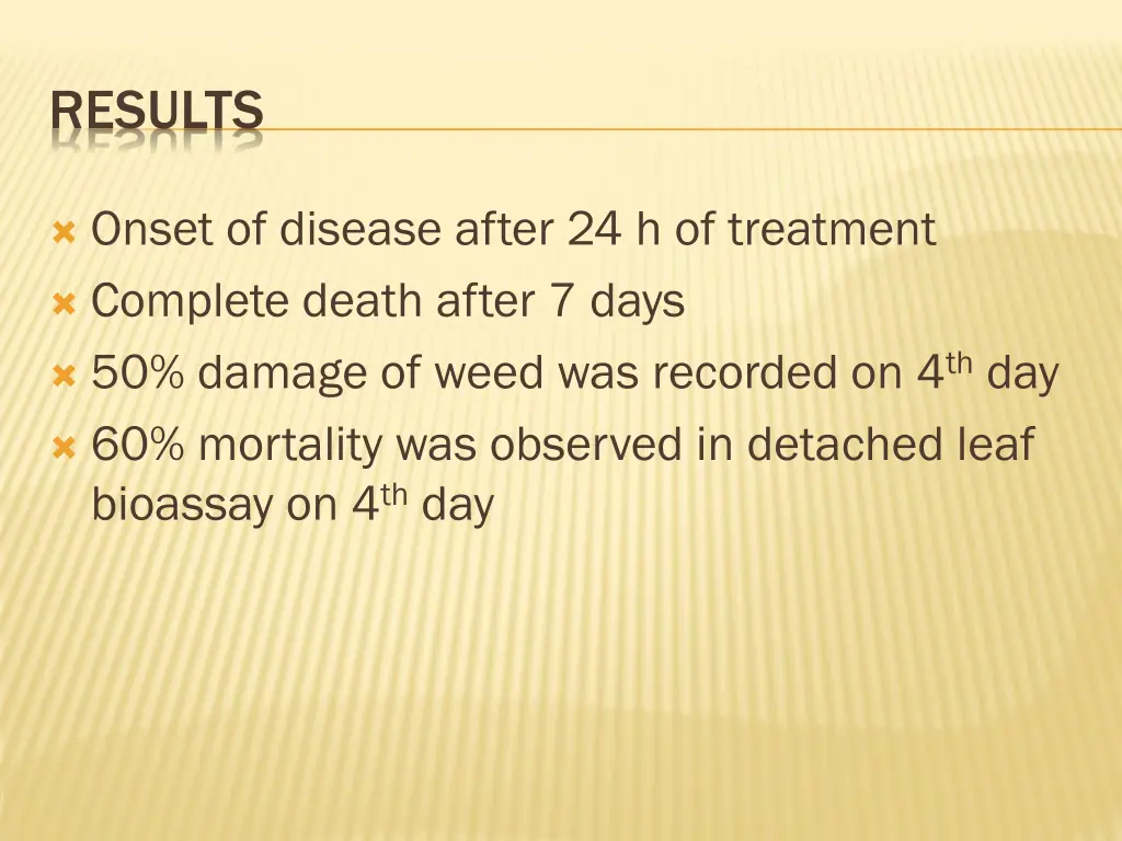 results