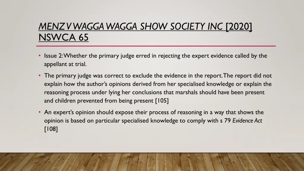 menzv wagga wagga show society inc 2020 nswca 65 2