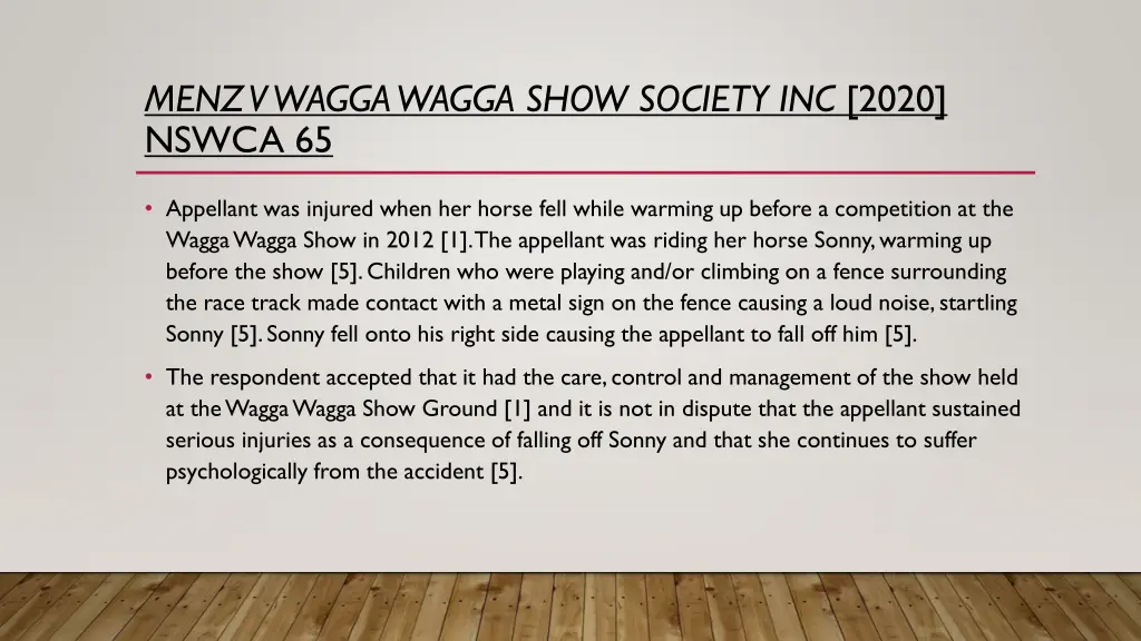 menzv wagga wagga show society inc 2020 nswca 65