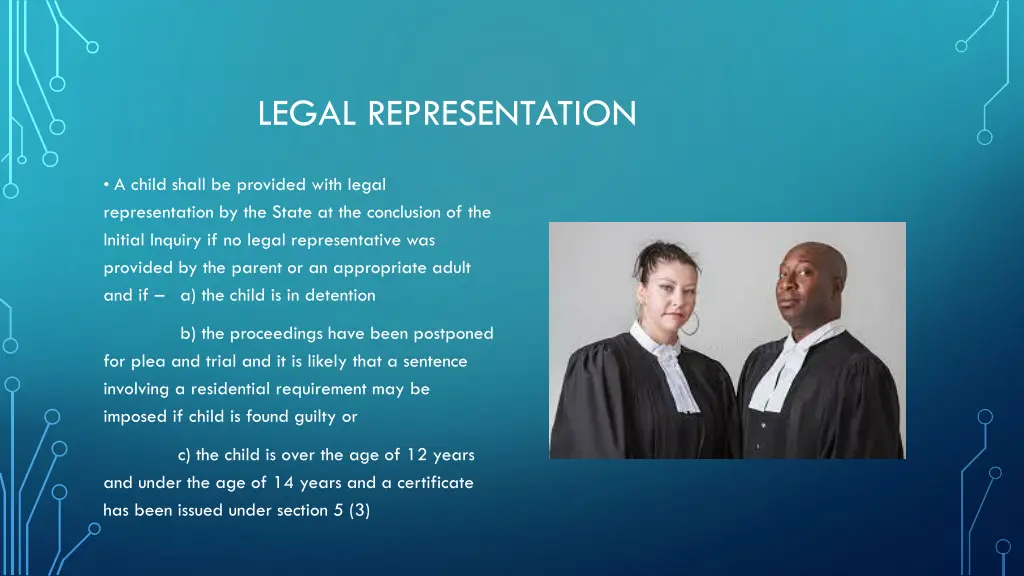 legal representation