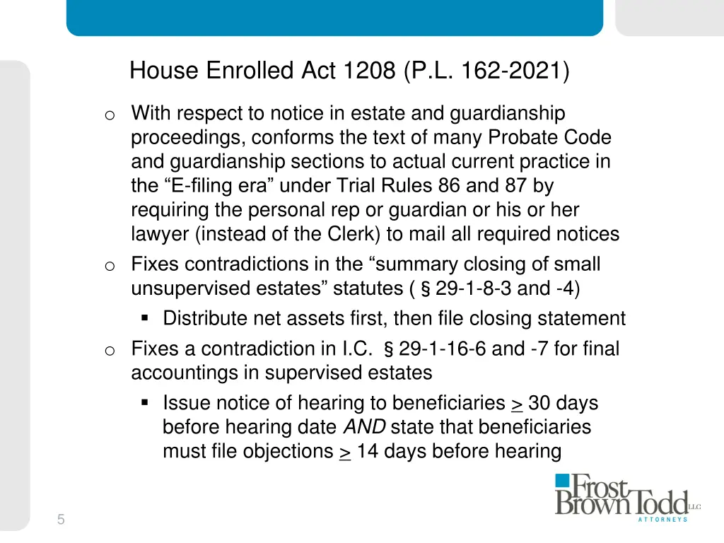 house enrolled act 1208 p l 162 2021