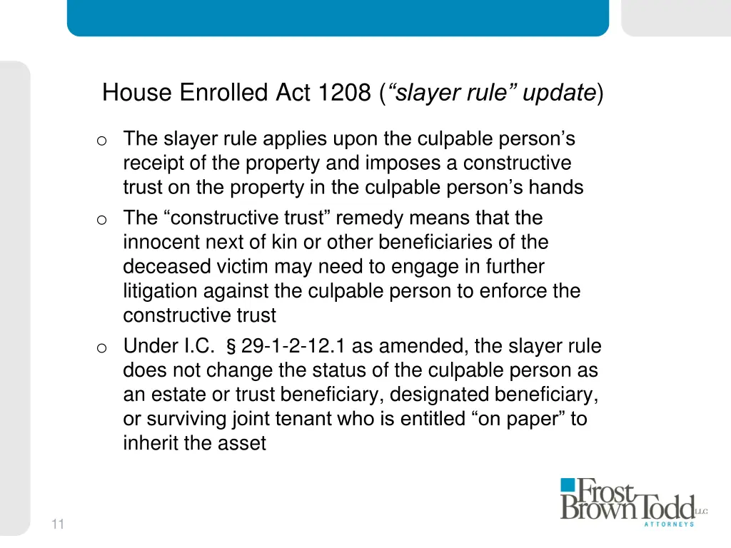 house enrolled act 1208 slayer rule update 4