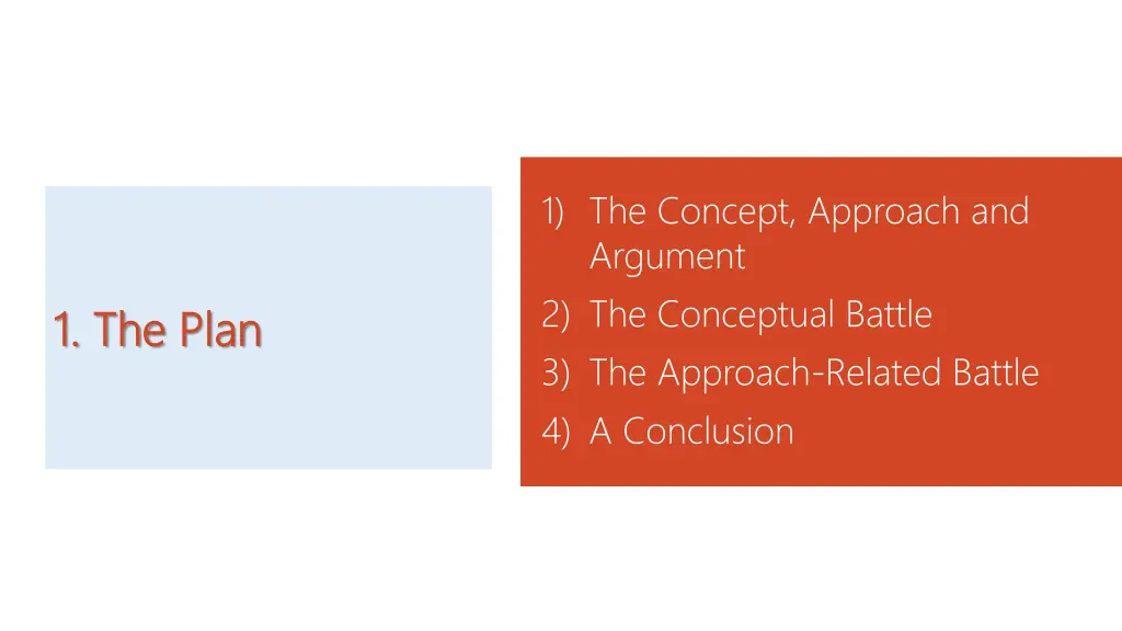 1 the concept approach and argument