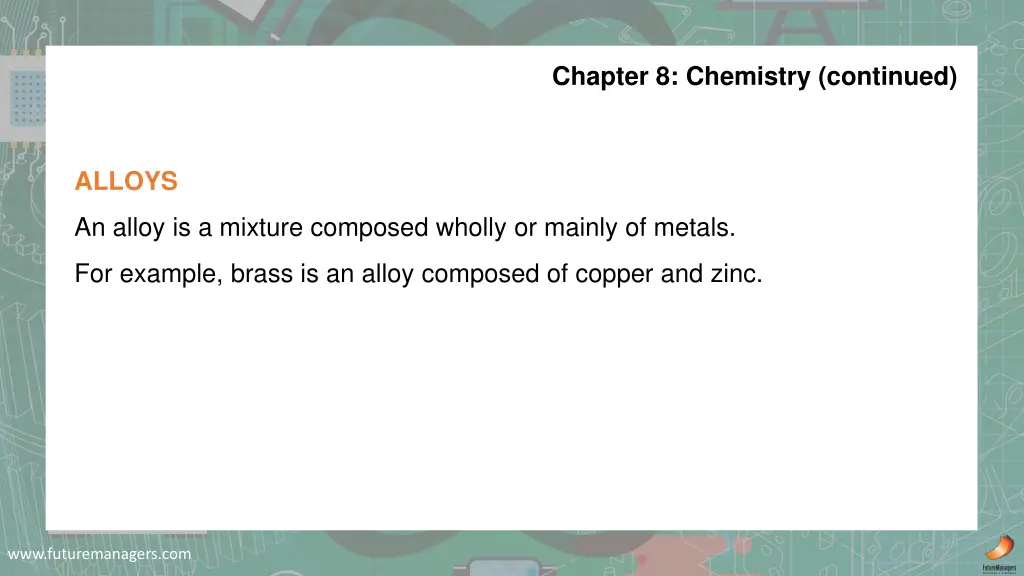 chapter 8 chemistry continued 1