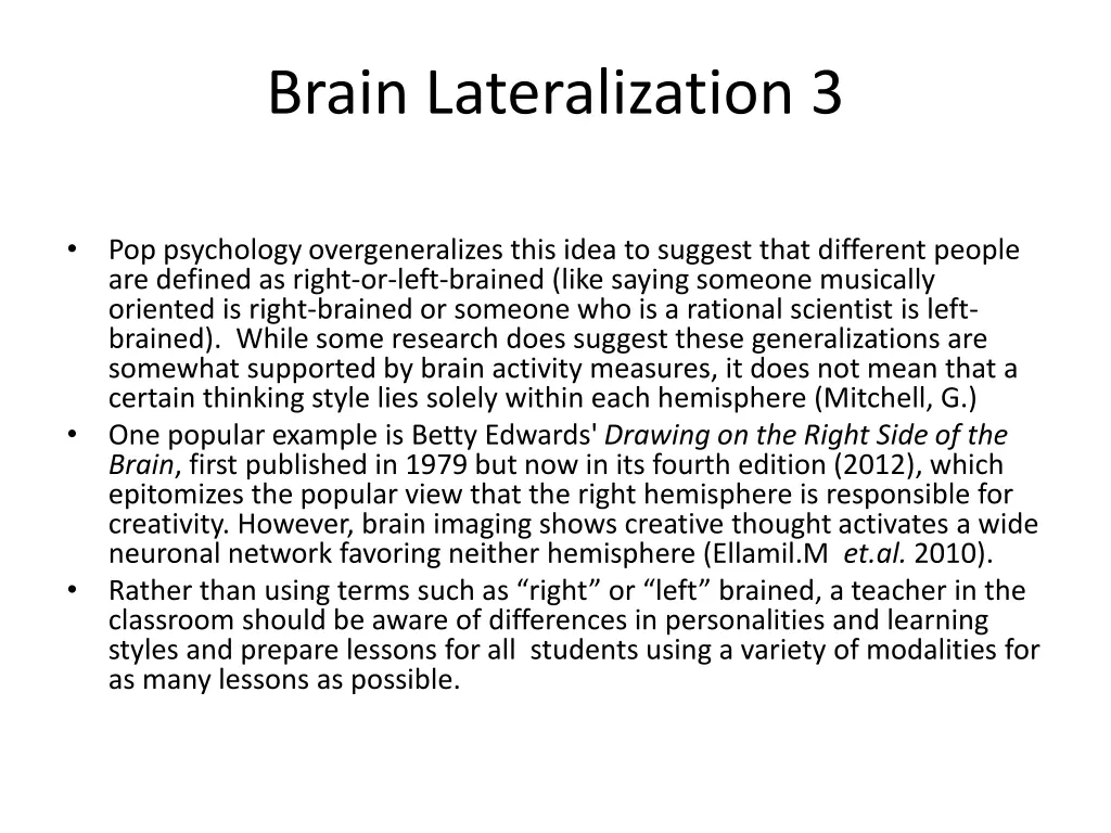 brain lateralization 3