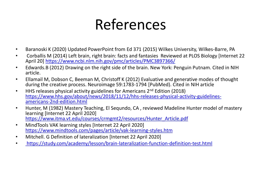 references