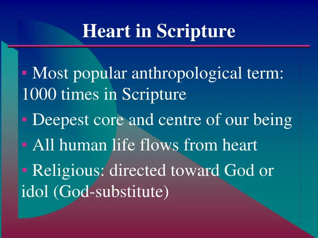 heart in scripture