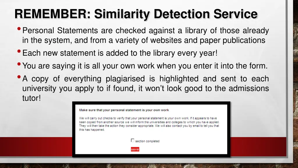 remember similarity detection service personal