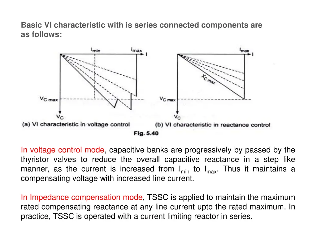 basic vi characteristic with is series connected