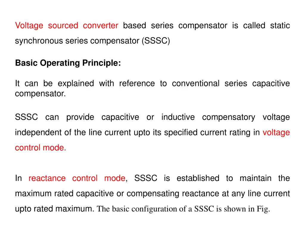 voltage sourced converter based series