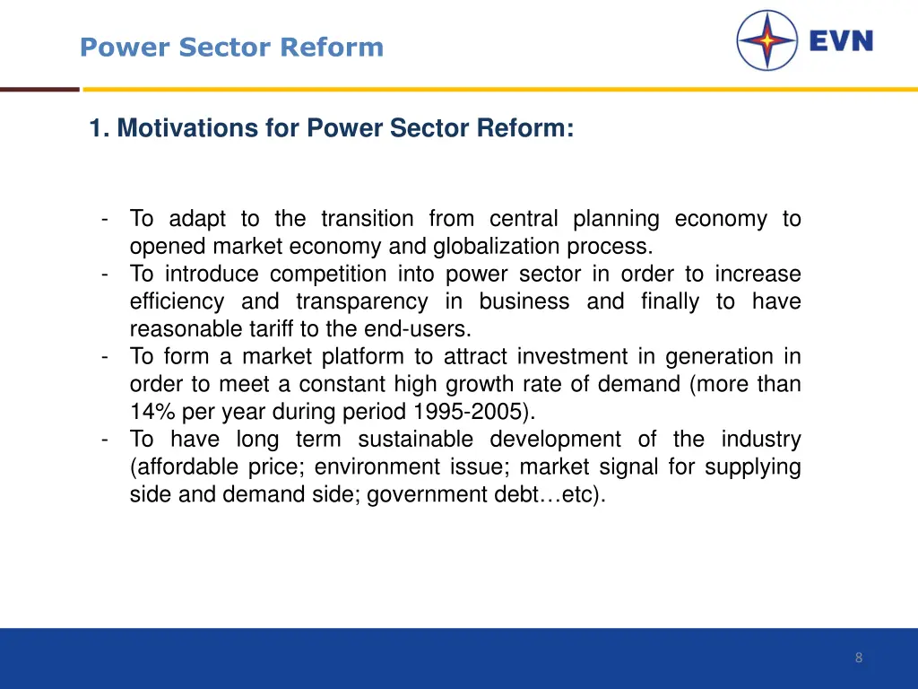 power sector reform 1