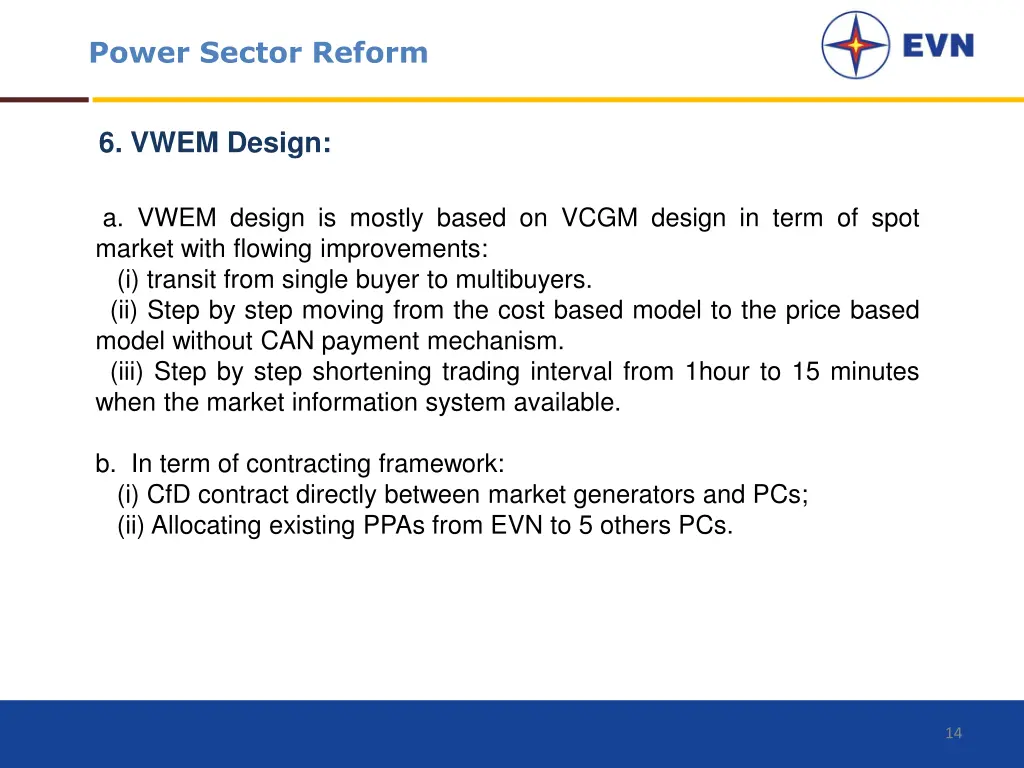 power sector reform 7