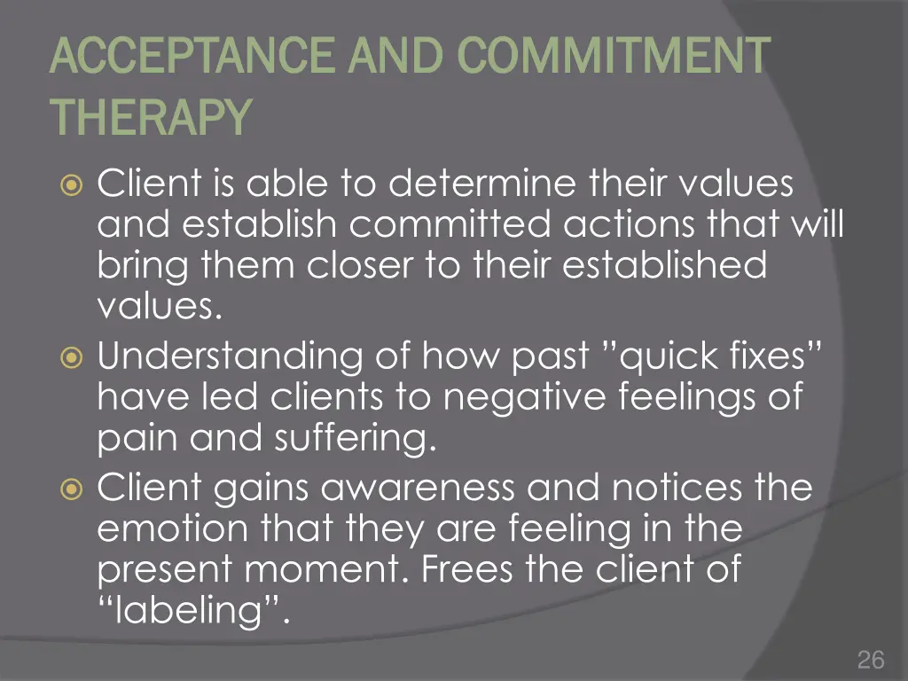 acceptance and commitment acceptance