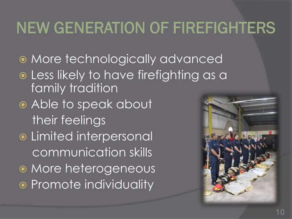 new generation of firefighters new generation