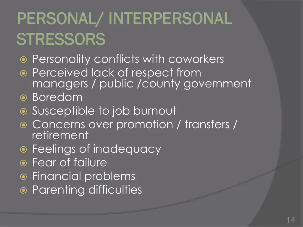 personal interpersonal personal interpersonal