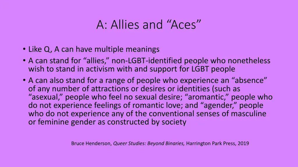 a allies and aces