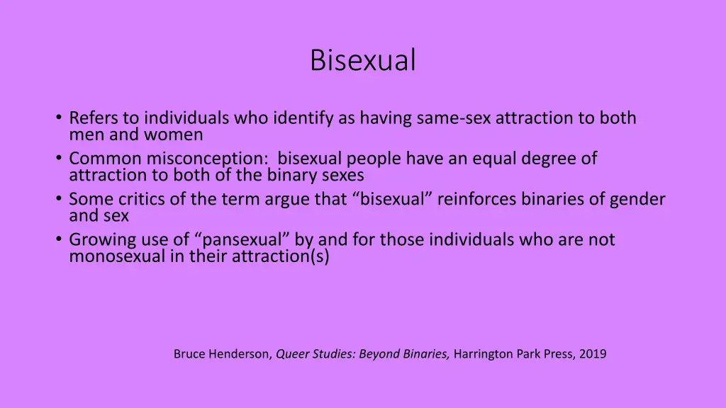 bisexual