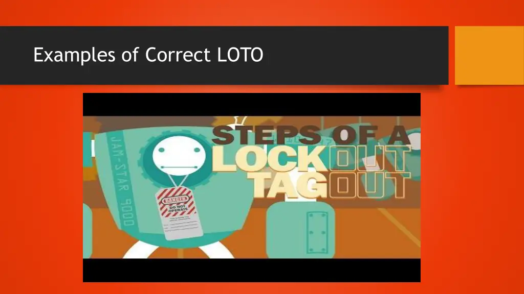 examples of correct loto