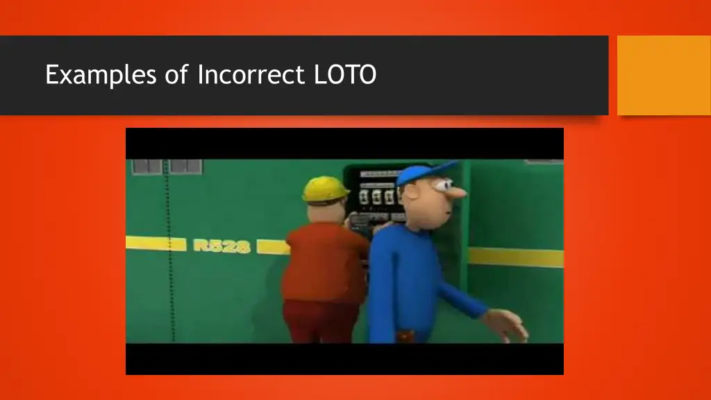 examples of incorrect loto