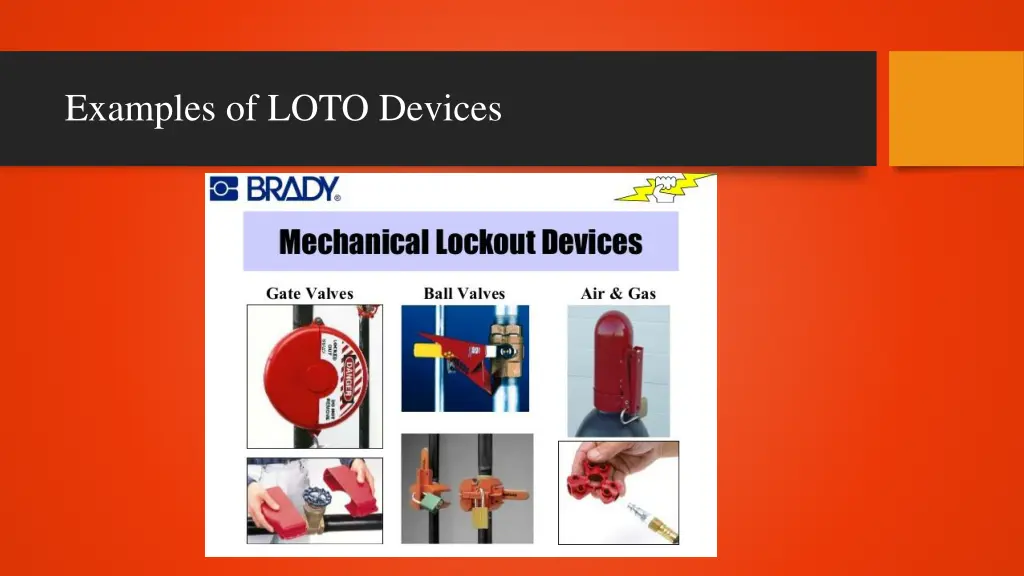 examples of loto devices