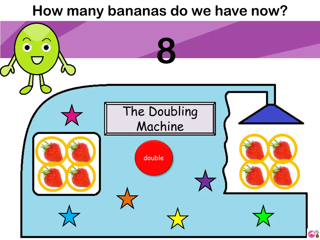 how many bananas do we have now 8