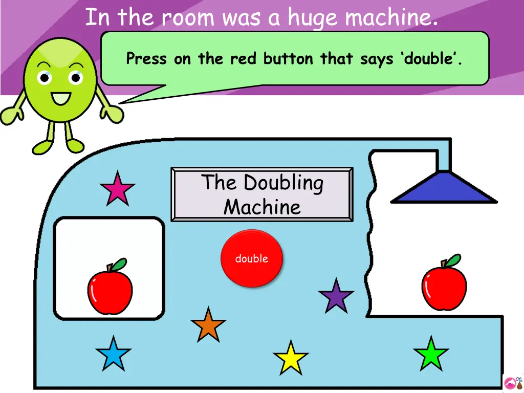 in the room was a huge machine what s a doubling