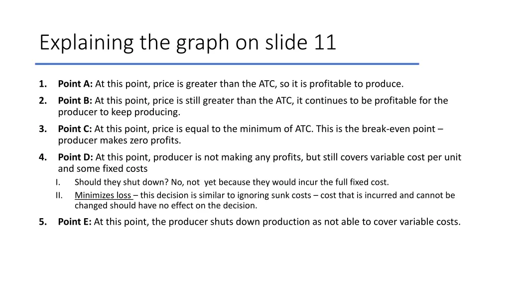 explaining the graph on slide 11