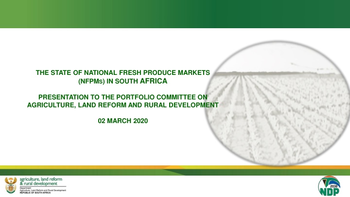 the state of national fresh produce markets nfpm