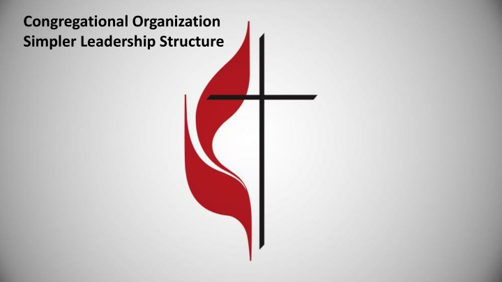 congregational organization simpler leadership