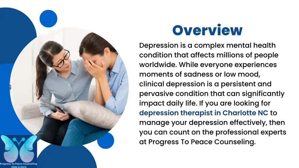 overview depression is a complex mental health