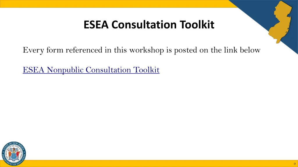 esea consultation toolkit