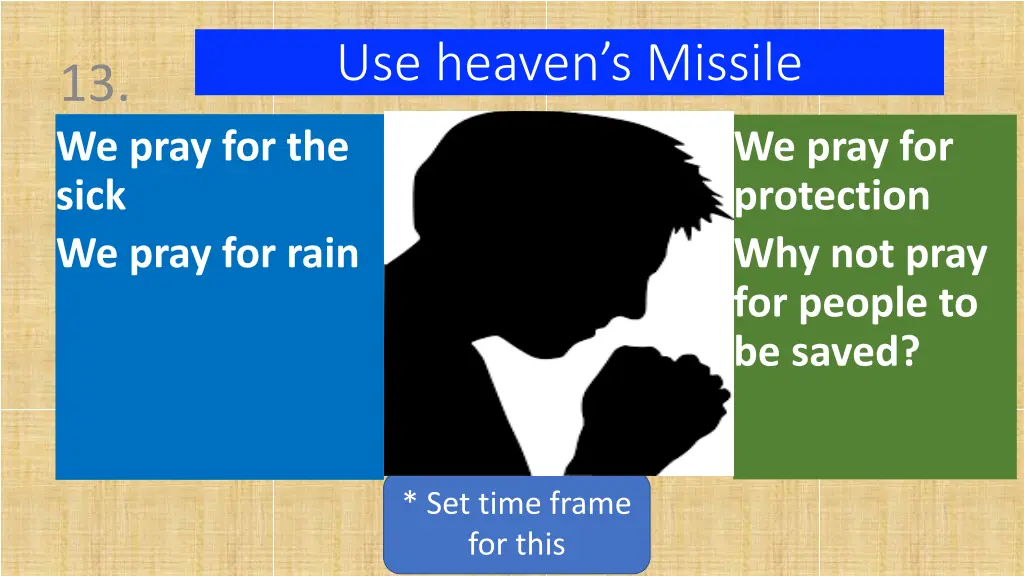 use heaven s missile