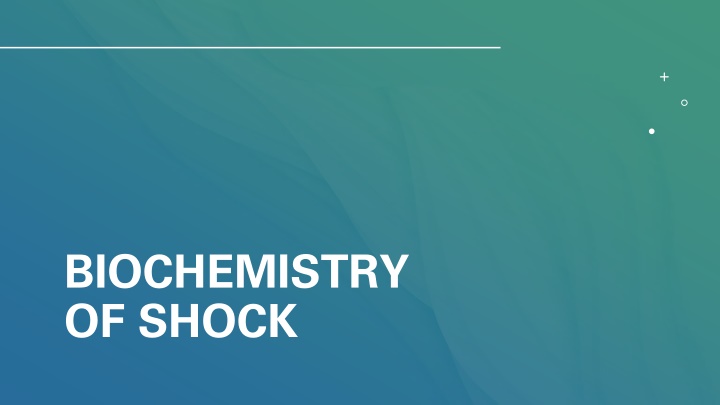 biochemistry of shock