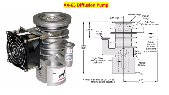 ax 65 diffusion pump