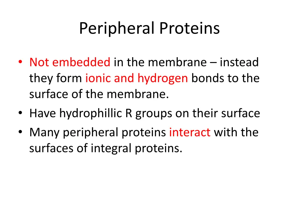 peripheral proteins