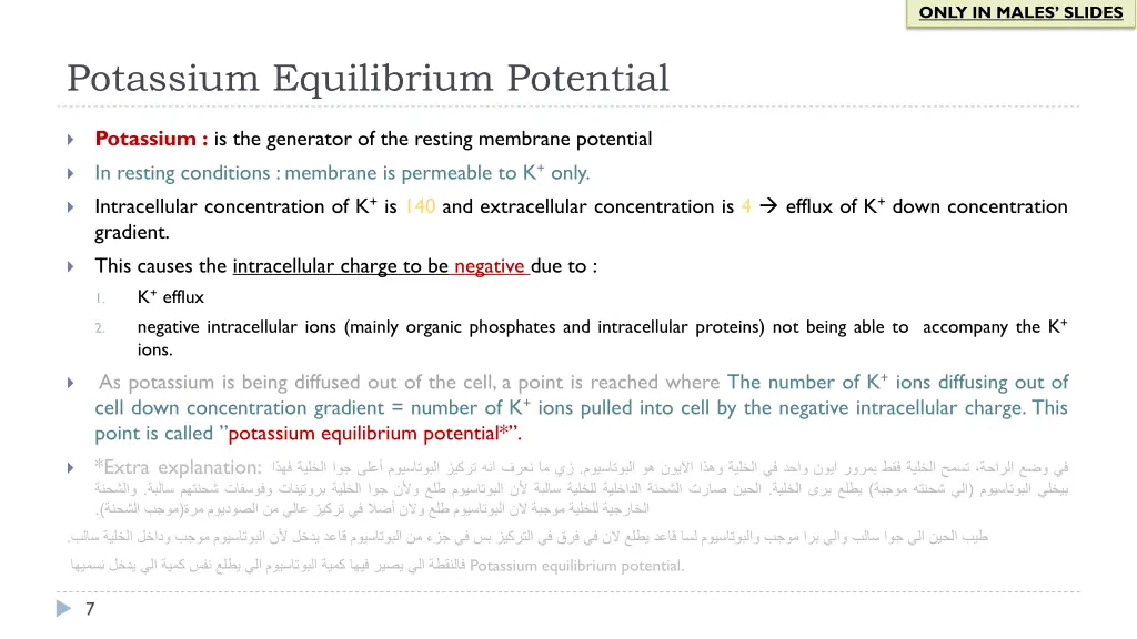 only in males slides 2