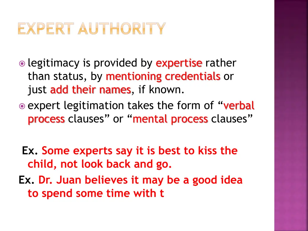 expert authority