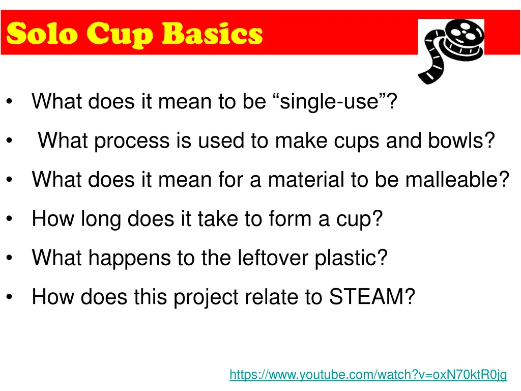 solo cup basics