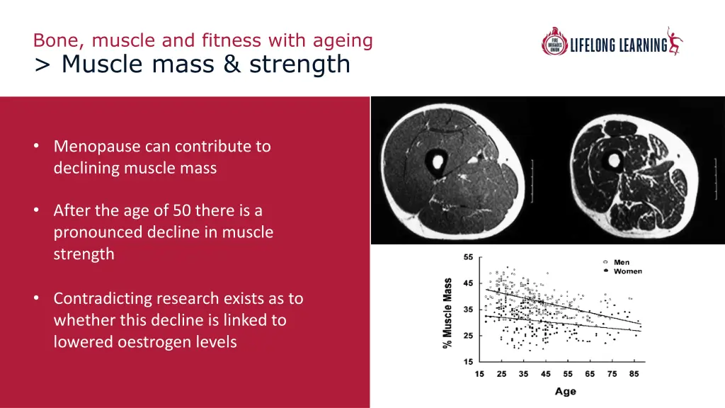 bone muscle and fitness with ageing muscle mass